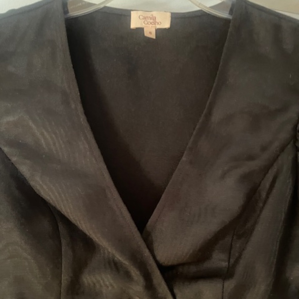 NWT Camila Coelho Micaela Deep V Crop Top - Picture 6 of 13